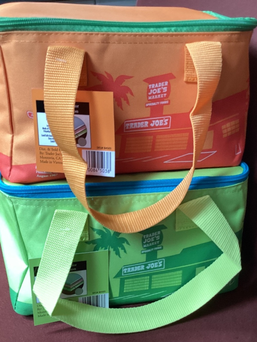 Trader Joe’s Mini insulated lunch bags bundle New with tag